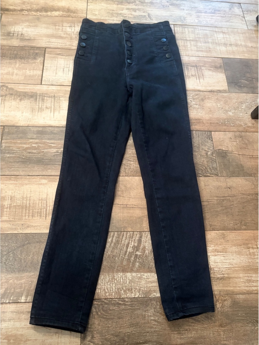 J Brand Natasha Sky High Skinny Jeans Size 25 Bluebird Color
